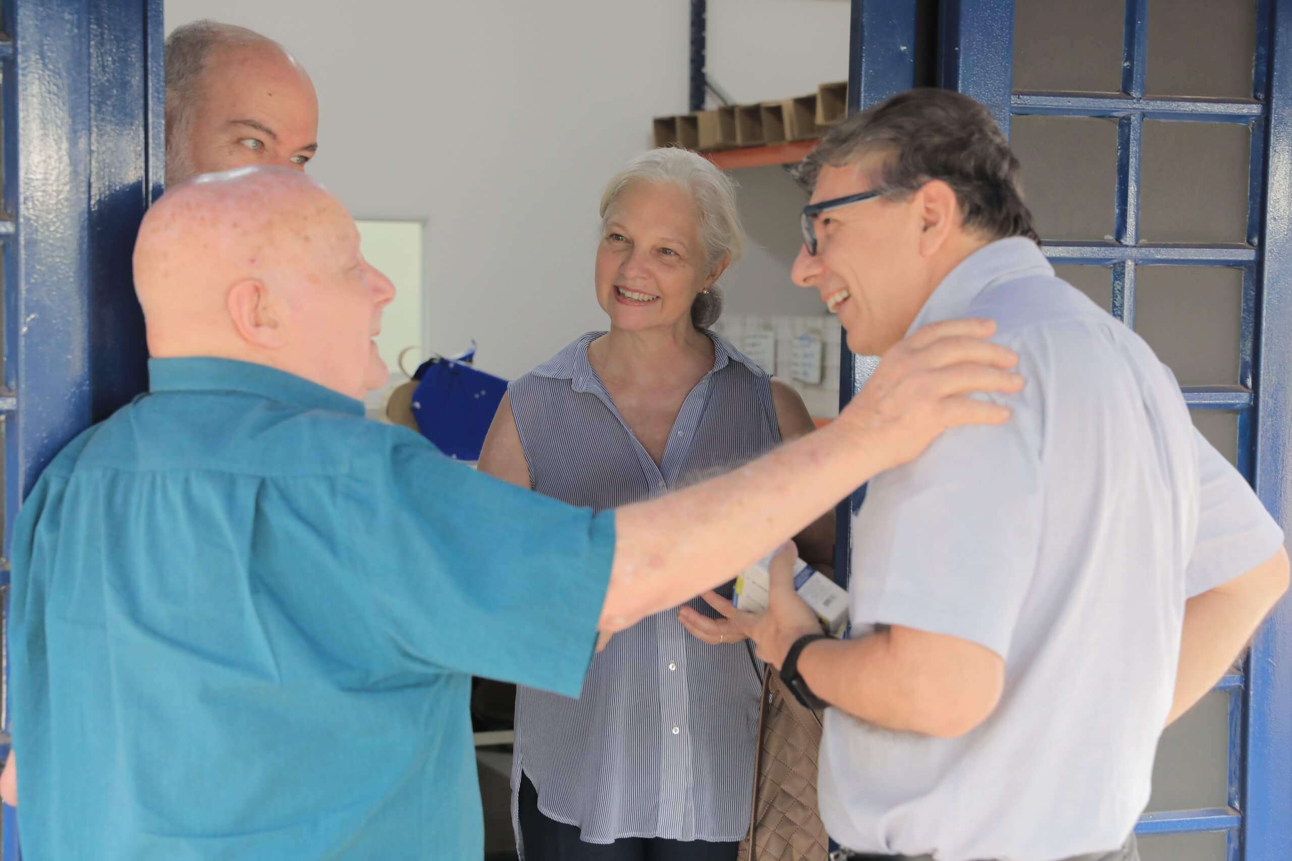 Presidente Associação Médica Homeopática Brasileira Visita a Real H