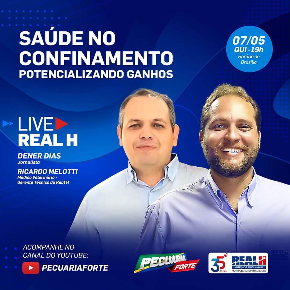 Real H exibe LIVE sobre saúde no confinamento