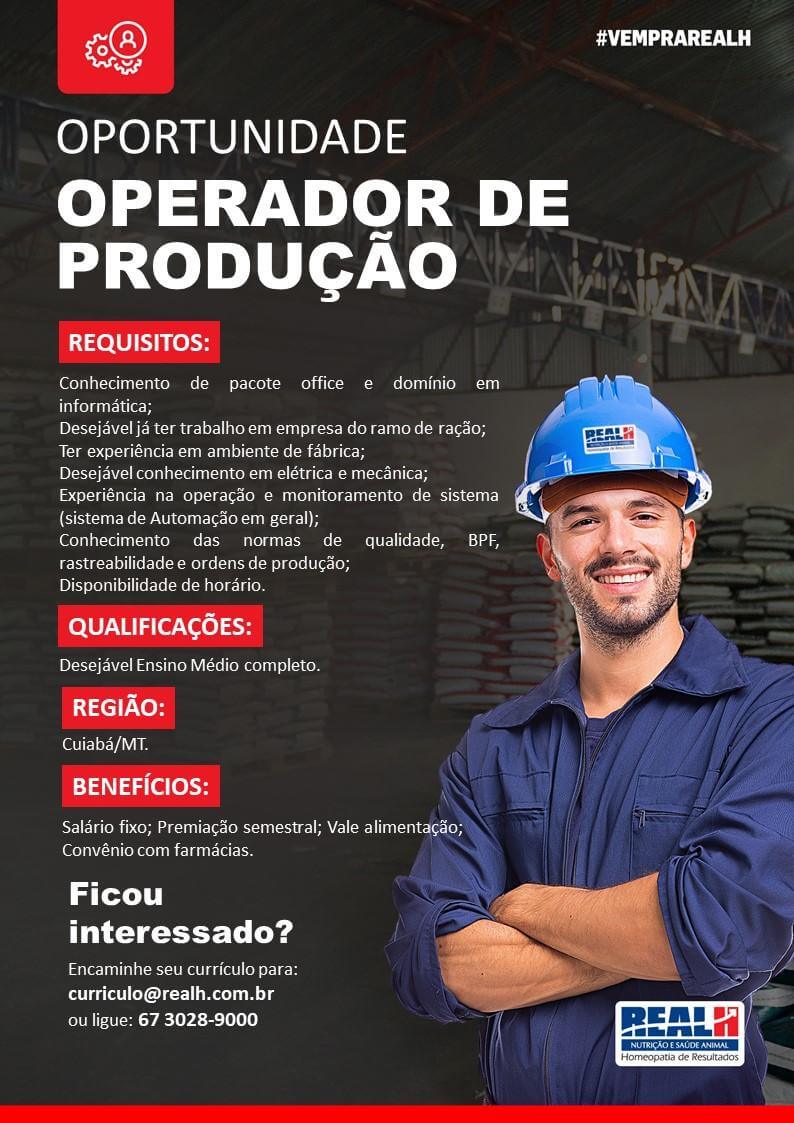 Oportunidade: Real H Oferece Três Vagas de Emprego no Mato Grosso
