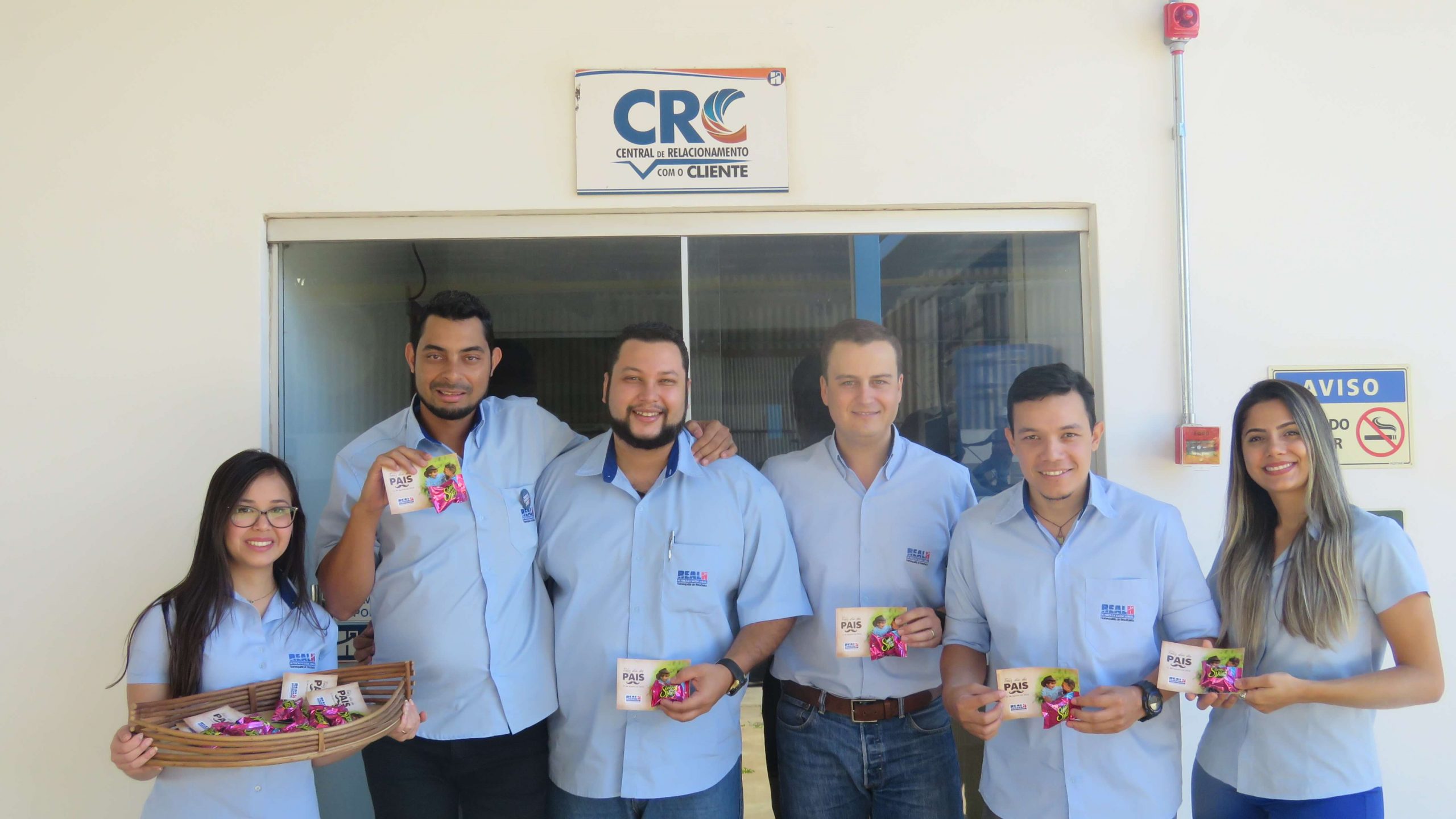 Real H entrega lembrança aos pais da matriz