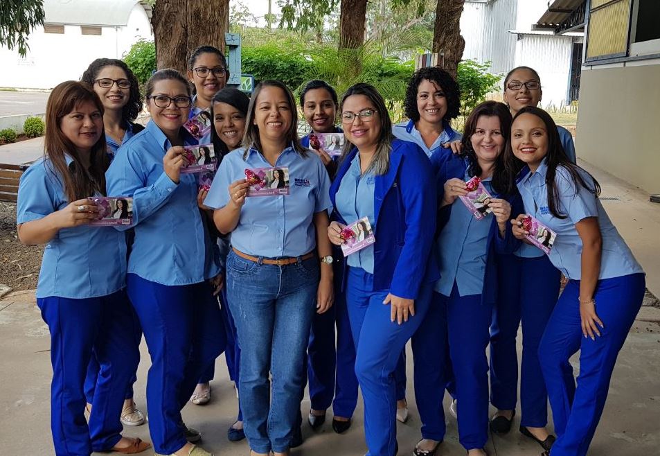 REAL H HOMENAGEIA O TIME DE MULHERES DA EMPRESA