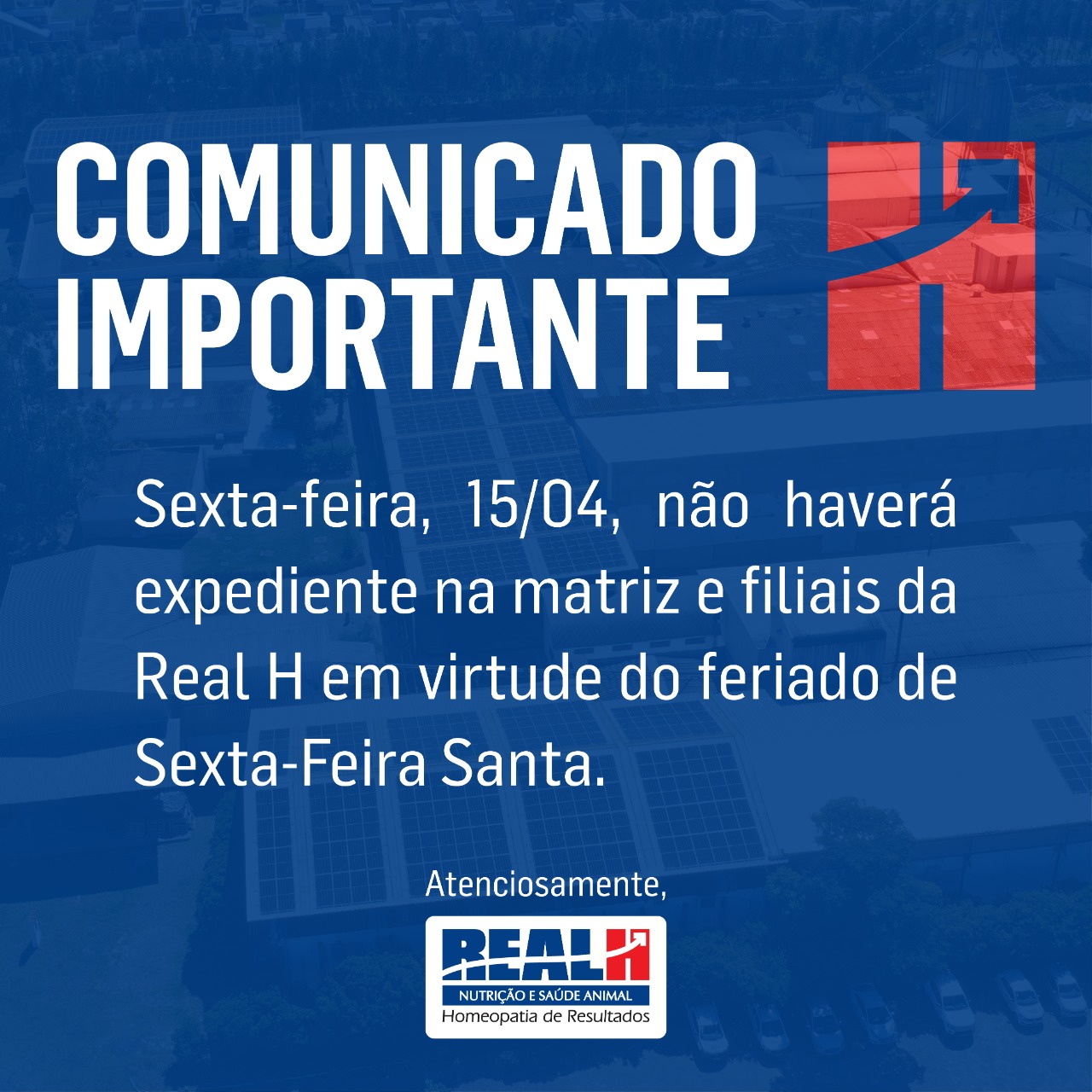 COMUNICADO Feriado de Sexta-Feira Santa