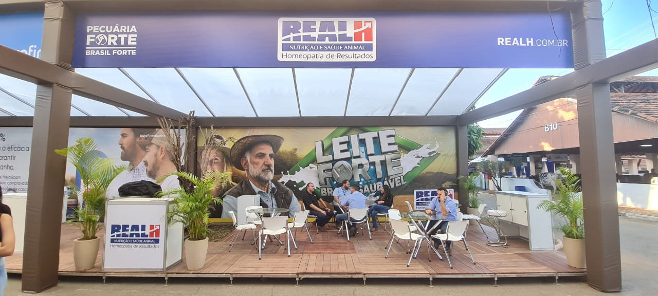 Estande Real H na Megaleite 2022