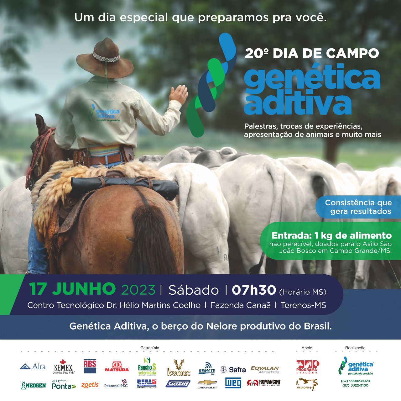 Dia de Campo Genética Aditiva destaca união em nome da sustentabilidade