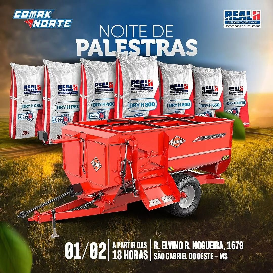 Comak Norte e REAL H Promovem a 1ª Noite de Palestras sobre Suplementação Animal