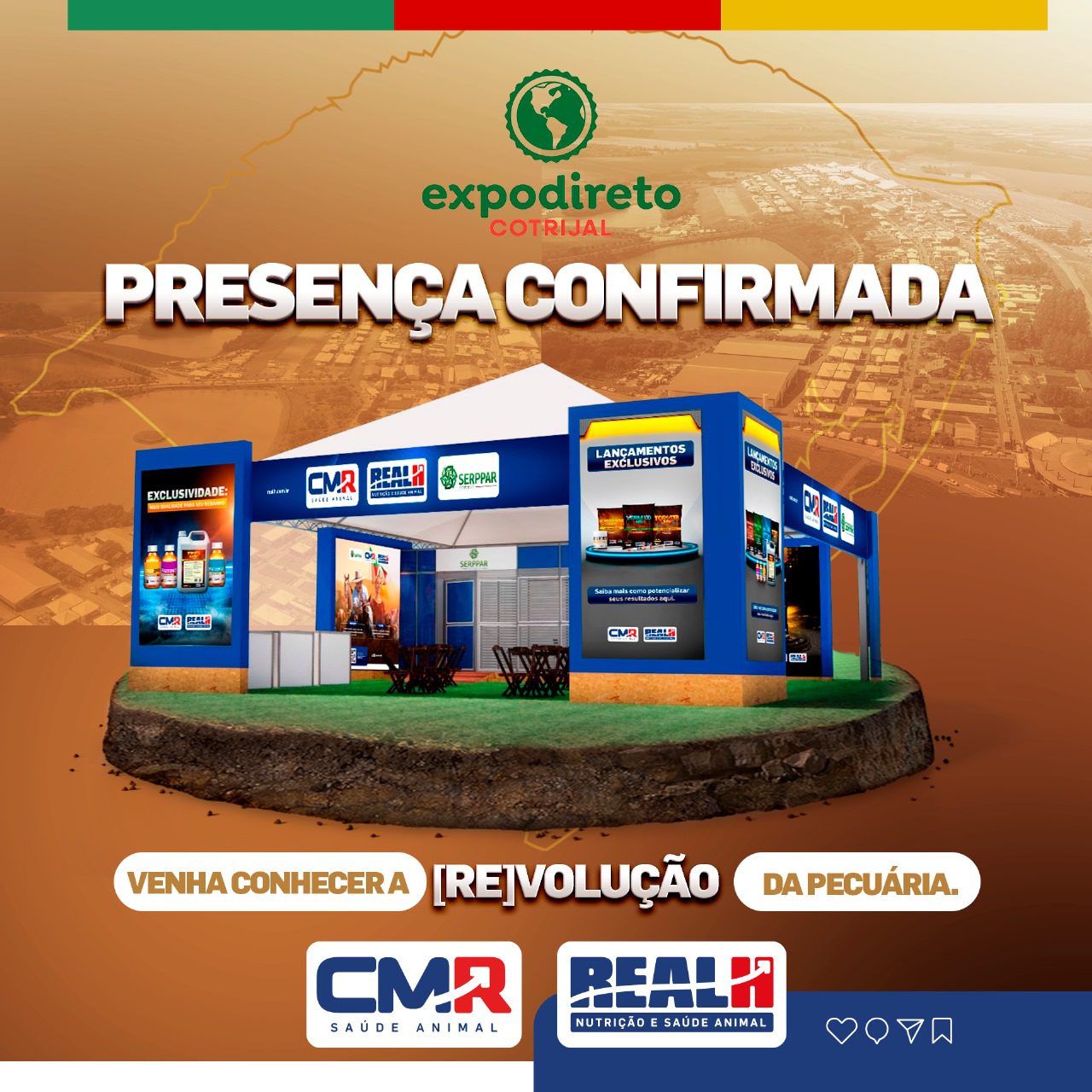 Real H CMR Confirma Presença ne Expodireto 2024