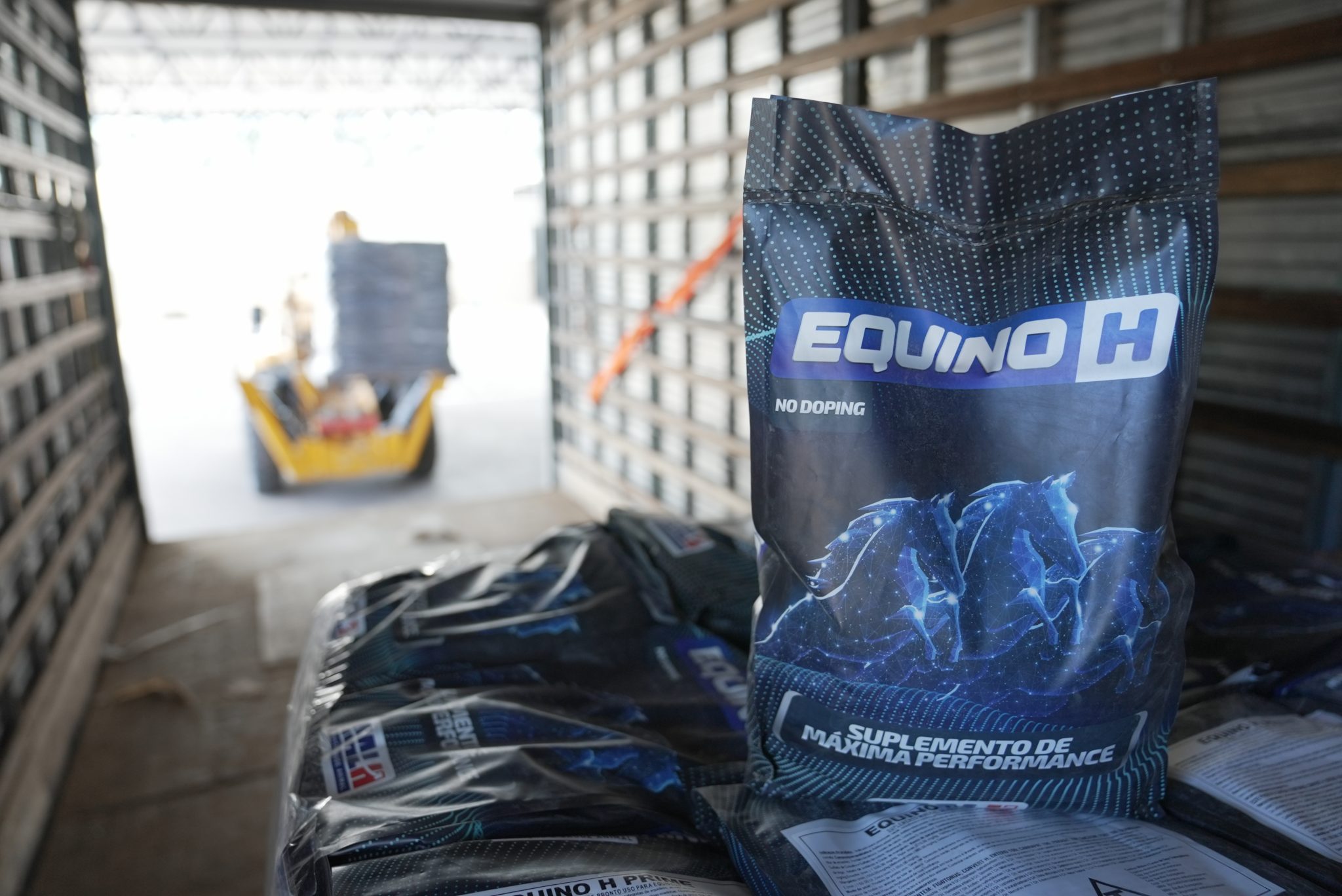 CMR Saúde envia 600 sacos do Equino H Prime para o Sul do país